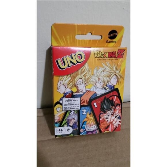 Dragon Ball Z UNO Card Game is a fun and Exciting Twist on the Classic UNO - Picture 1 of 6
